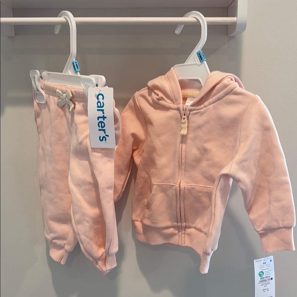 Carter's Pink Sweatpants Cozy Comfort